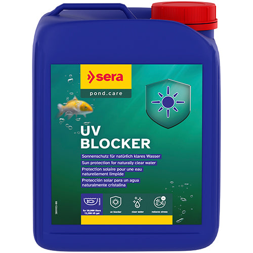 sera Pond UV Blocker - Zonbescherming voor natuurlijk helder water - Verkrijgbaar in 3 maten