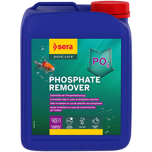 sera Pond Phosphate Remover - sera Pond Phosvec - Directe hulp bij fosfaat verontreiniging