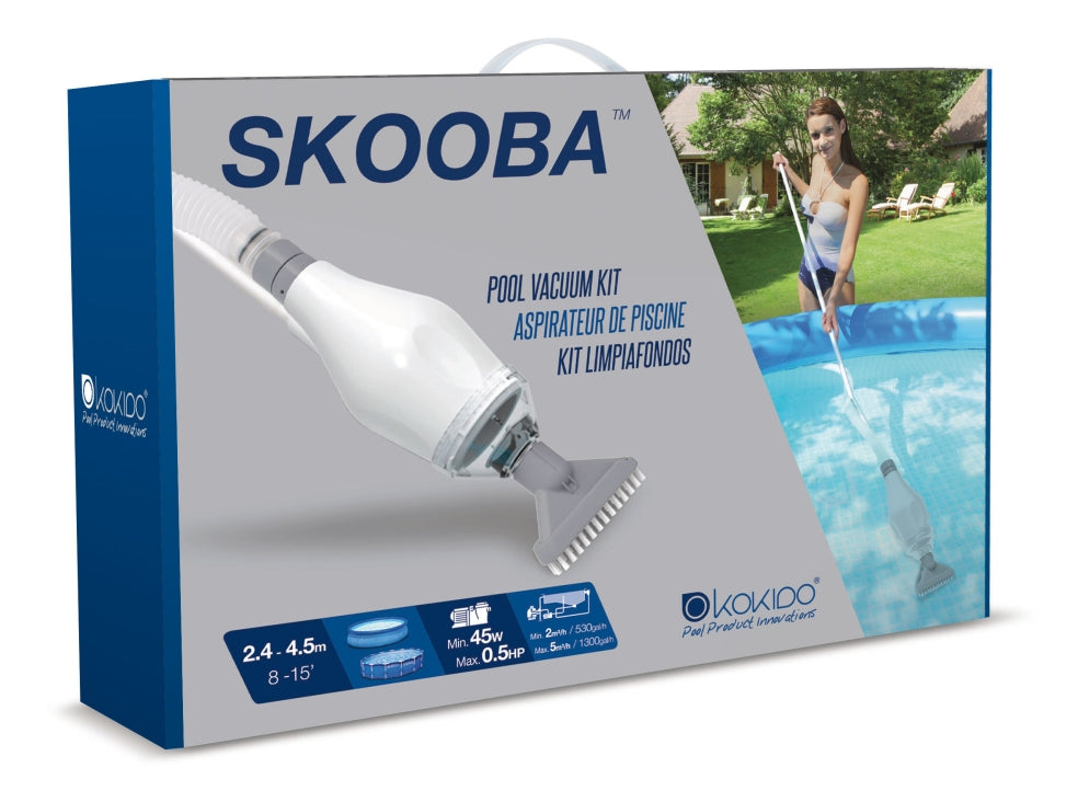 Skooba stofzuiger voor kleine zwembaden