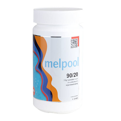 Melpool chloortabletten 20 (klein) - 200 gr (groot) - 1 - 5 kg