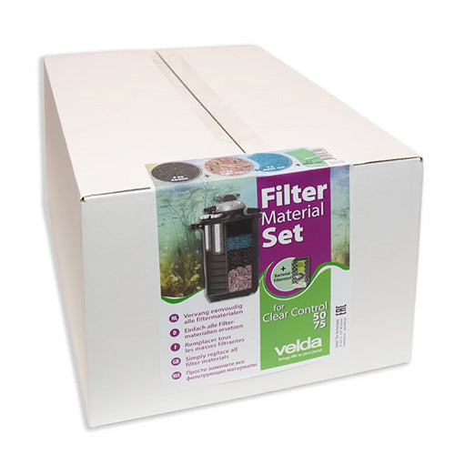 Velda Filter Clear Pakket Control 50+75 - Filtermateriaal Pakket voor Clear Control 50 en 75