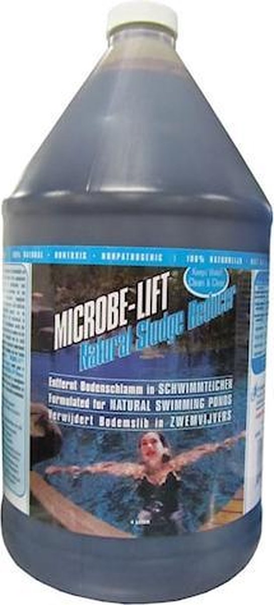 Microbe-lift Sludge Reducer voor zwemvijvers 4L (verwijdert bodemslib)