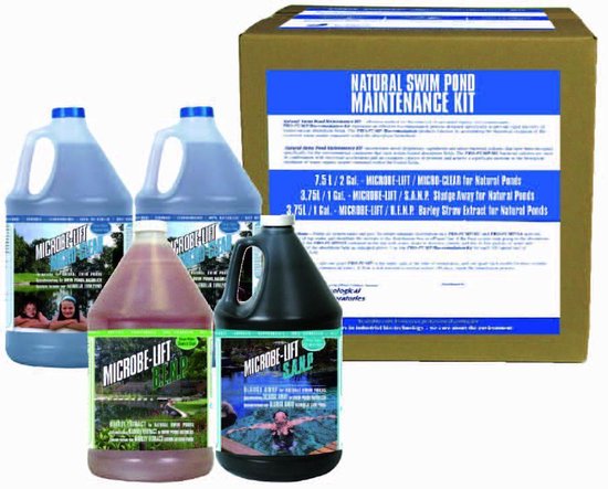 Microbe-Lift onderhoudskit voor zwemvijvers 16ltr