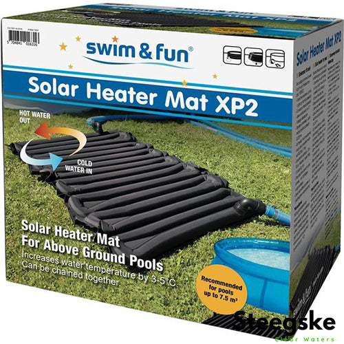 Swim & Fun Zonneboiler XP2 - Zwembadverwarming - zonnecollector mat - 126 x 80 cm