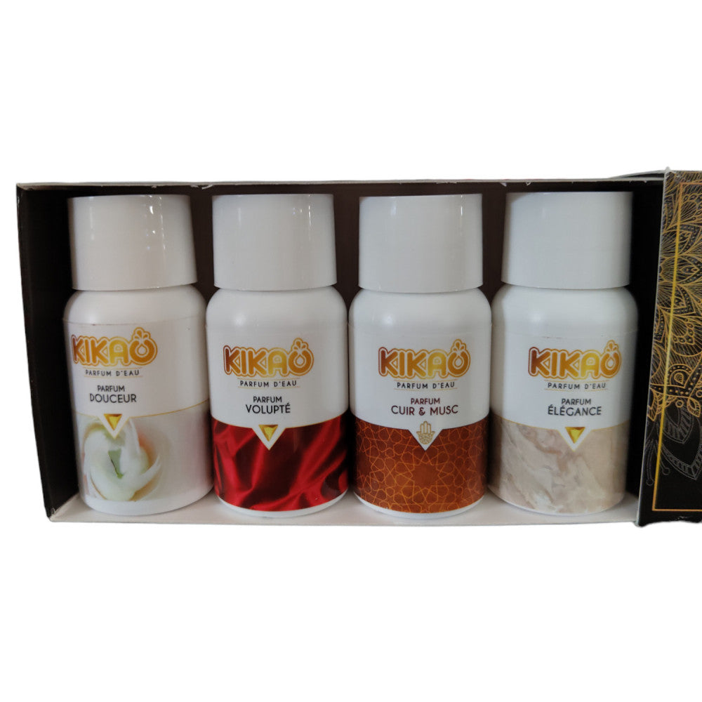 Kikao parfum voor spa en zwembad - set mini flesjes - ontdekkingsdoos oosters