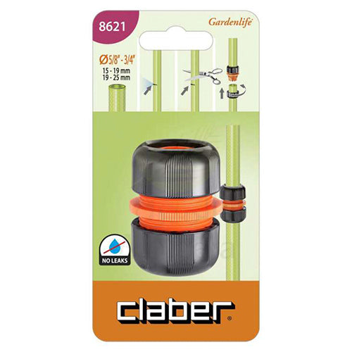 Claber reparatiekoppeling slang ¾" 8621