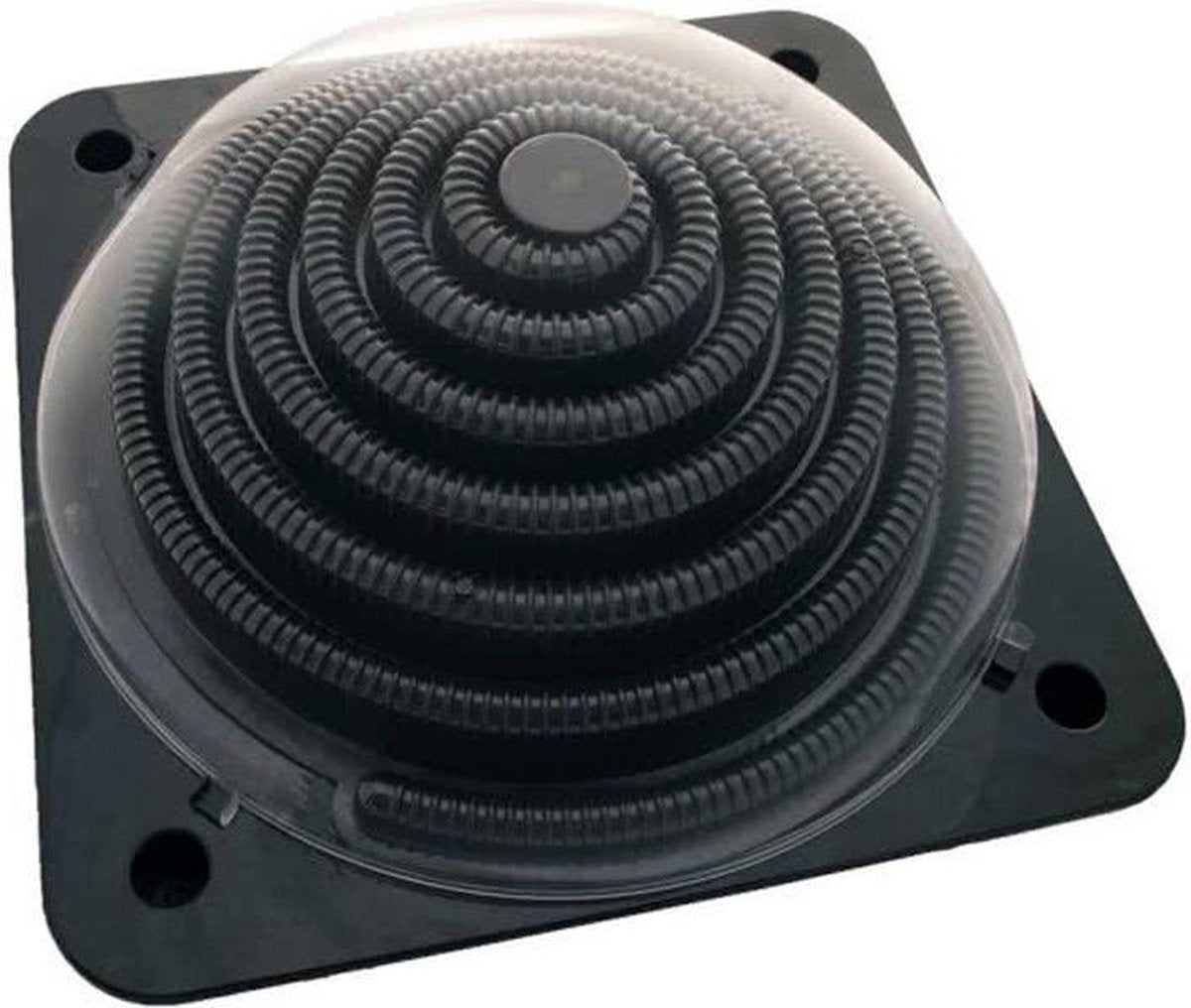 Aquaforte solar heater zwembad verwarming - 60 x 60 x 28 cm - voor zwembad van 6 tot 8000 liter