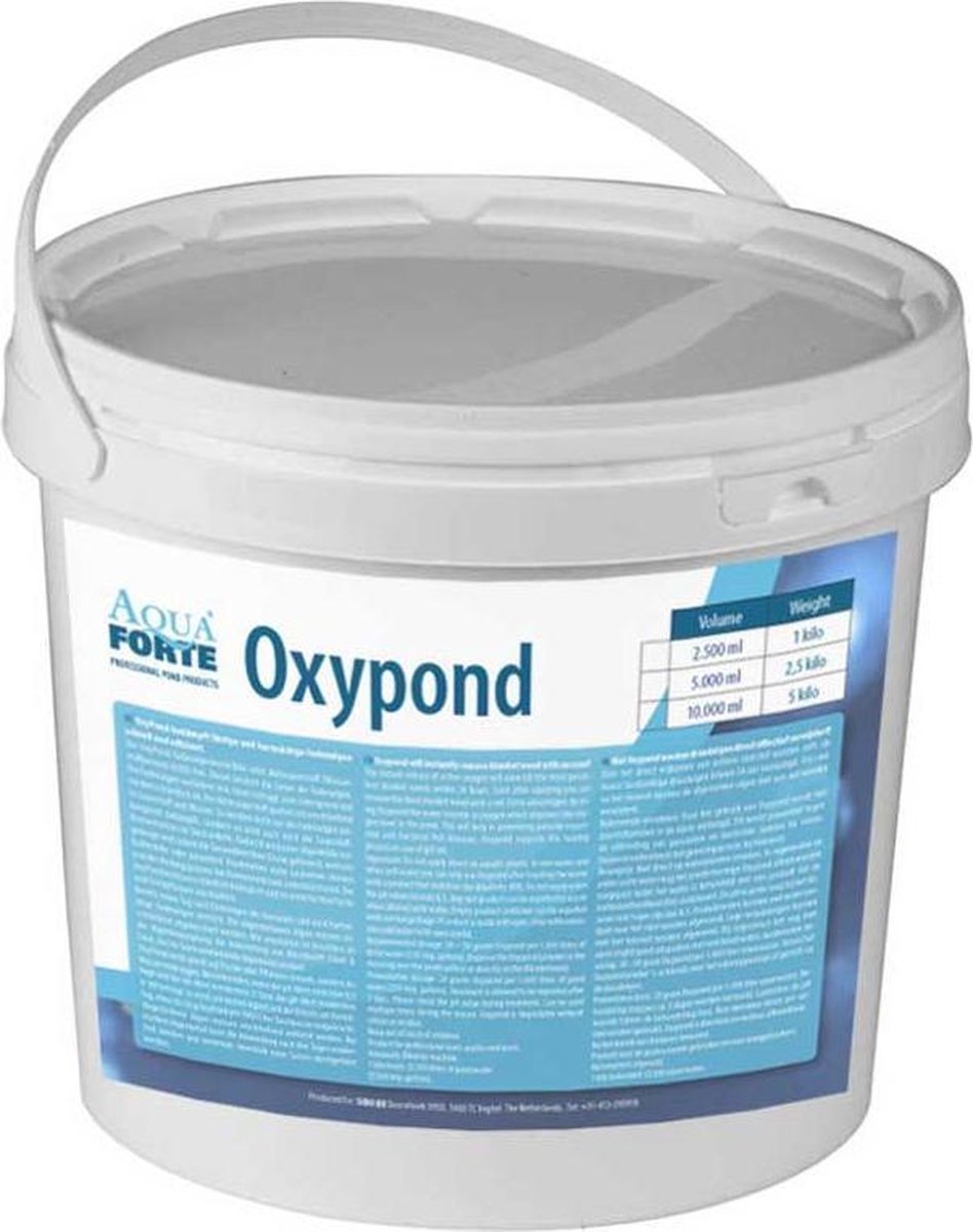 AquaForte Oxypond 5kg emmer - Actieve zuurstof