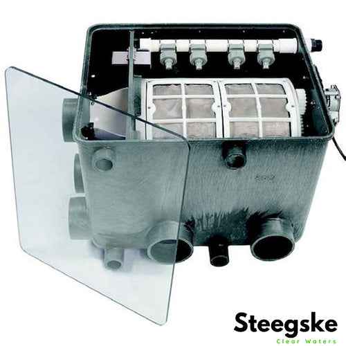 AquaForte transparante deksel trommelfilter AFT-1