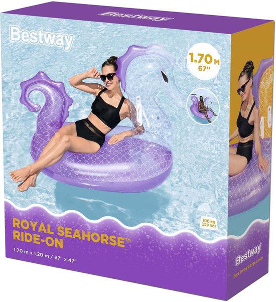 Bestway Rider Koninklijk Zeepaard 170 cm