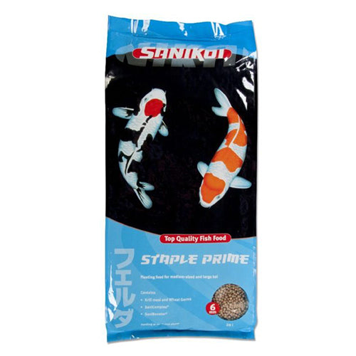 Velda SaniKoi Staple Prime - Dagelijks Visvoer voor Koi en Karperachtigen - 6 mm - Verkrijgbaar in 3 - 10 - 20 liter