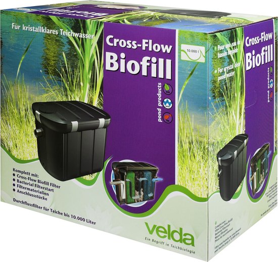 Vijverfilter Velda Cross-Flow Biofill + UV-C 18 W