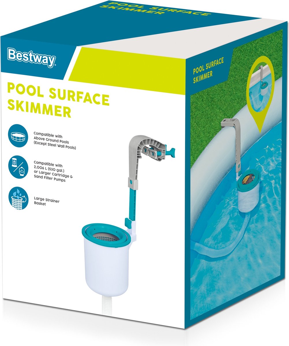 Bestway skimmer voor aan rand