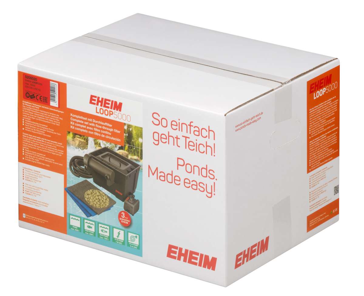 Eheim Loop 5000 vijverfilter met pomp en Uv