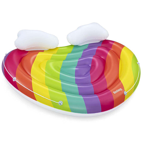 Rainbow Dreams 2-Persoons luchtmatras 1,75 m x 1,63 m