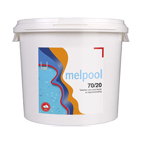Melpool chloortabletten 20 (klein) - 200 gr (groot) - 1 - 5 kg
