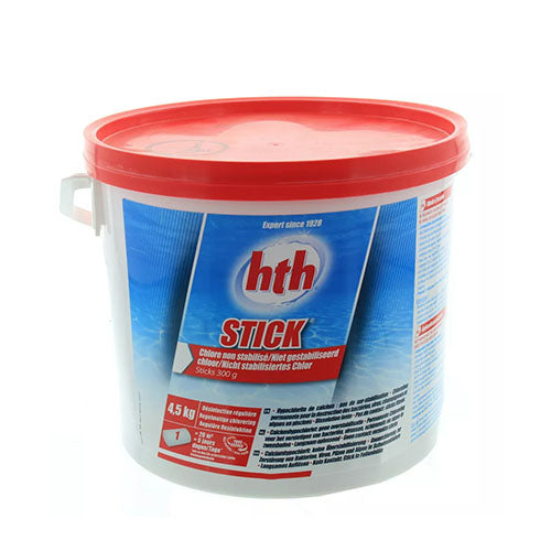 Hth sticks 4,5 kg - langwerkende chloor