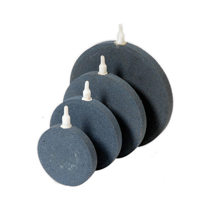 Velda Air Stone Rond Plat - Platte Ronde Luchtsteen - 6/8 mm slang aansluiting - Verkrijgbaar in 4 maten