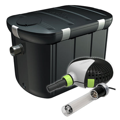 Velda Cross-Flow Biofill Set - Cross-Flow Biofill + UV-C Unit 18 W + Green Line 5000 + slang - Complete Filterset voor vijvers tot 10.000 liter water
