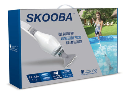 Skooba stofzuiger voor kleine zwembaden