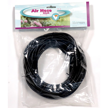 Velda Air Hose - Luchtslang in Transparant of Zwart - Verkrijgbaar in verschillende maten