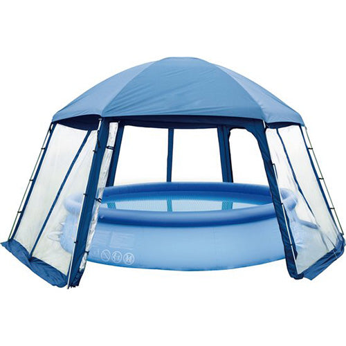 Poolhouse type II - 520x600x280 cm tot 400cm breed