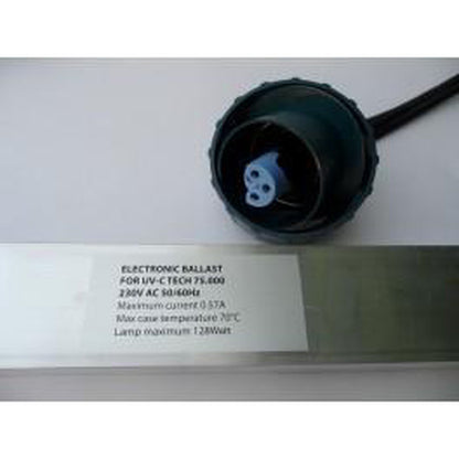 Losse ballast RVS Power 40 Watt - blauwe kop