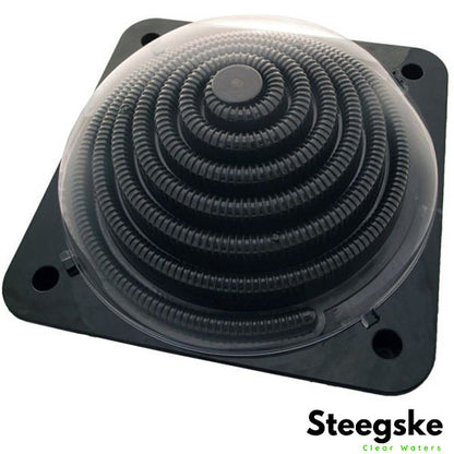 Aquaforte solar heater zwembad verwarming - 60 x 60 x 28 cm - voor zwembad van 6 tot 8000 liter