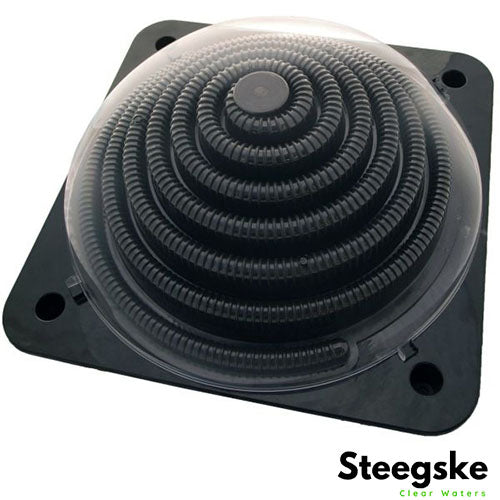 Aquaforte solar heater zwembad verwarming - 60 x 60 x 28 cm - voor zwembad van 6 tot 8000 liter
