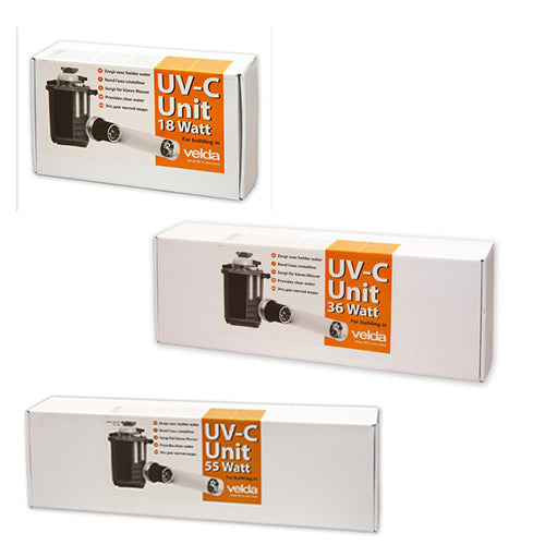 Velda UV-C Unit Inbouw 9-18-36-55 Watt
