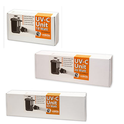 Velda UV-C Unit Inbouw 9-18-36-55 Watt