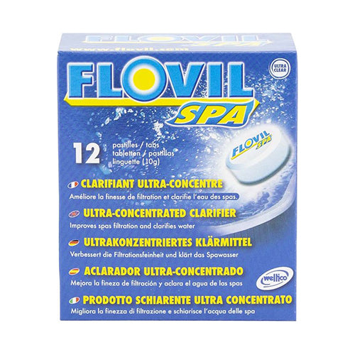 Vlokkingsmiddel voor Spa - Flovil Spa - 12 tabletten