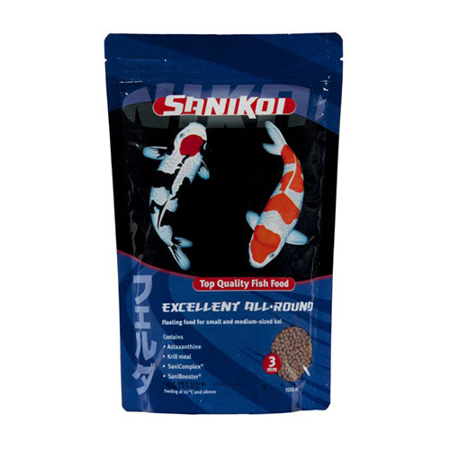 Velda SaniKoi Excellent All-Round - Visvoer voor Excellente groei en kleur van koi en karperachtigen - Verkrijgbaar in 3 mm en 6 mm en 1 - 3 - 10 liter