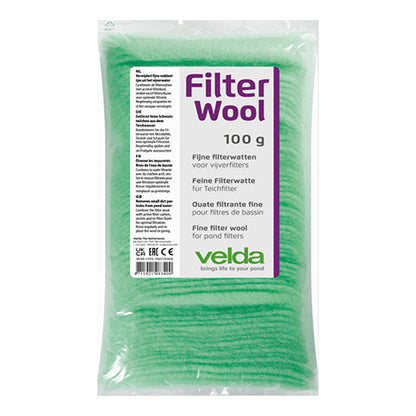 Velda Velda Pond Filter Wool Green - Filterwatten Groen - Verkrijgbaar in 100, 250 en 500 gram