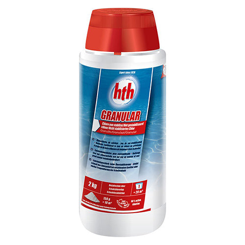 HTH Granular chloor shock 2 Kg
