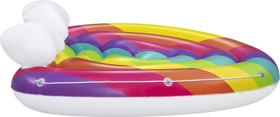 Rainbow Dreams 2-Persoons luchtmatras 1,75 m x 1,63 m