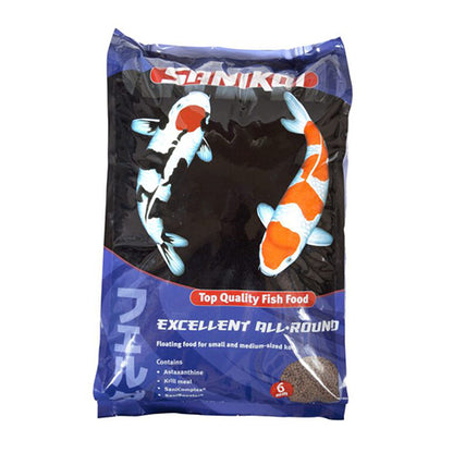 Velda SaniKoi Excellent All-Round - Visvoer voor Excellente groei en kleur van koi en karperachtigen - Verkrijgbaar in 3 mm en 6 mm en 1 - 3 - 10 liter