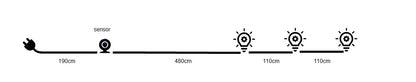Aquaking LED - verlichting  27-3 Set Van 3 Stuks