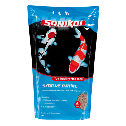 Velda SaniKoi Staple Prime - Dagelijks Visvoer voor Koi en Karperachtigen - 6 mm - Verkrijgbaar in 3 - 10 - 20 liter