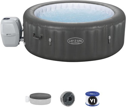 Lay-Z-Spa® Palm Springs AirJet™ grijs opblaasbare spa voor 4-6 Personen