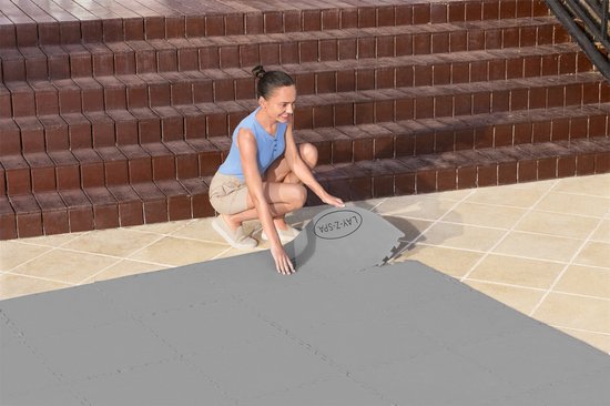 Lay-z spa ondervloer grijs 196 x 196 cm