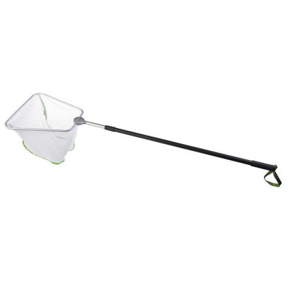 Vijver schepnet wit fijn vierkant 35 cm