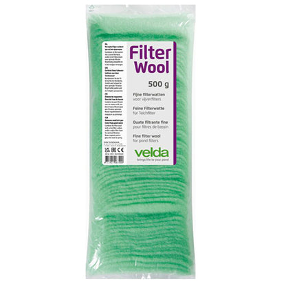 Velda Velda Pond Filter Wool Green - Filterwatten Groen - Verkrijgbaar in 100, 250 en 500 gram