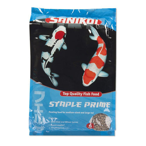 Velda SaniKoi Staple Prime - Dagelijks Visvoer voor Koi en Karperachtigen - 6 mm - Verkrijgbaar in 3 - 10 - 20 liter