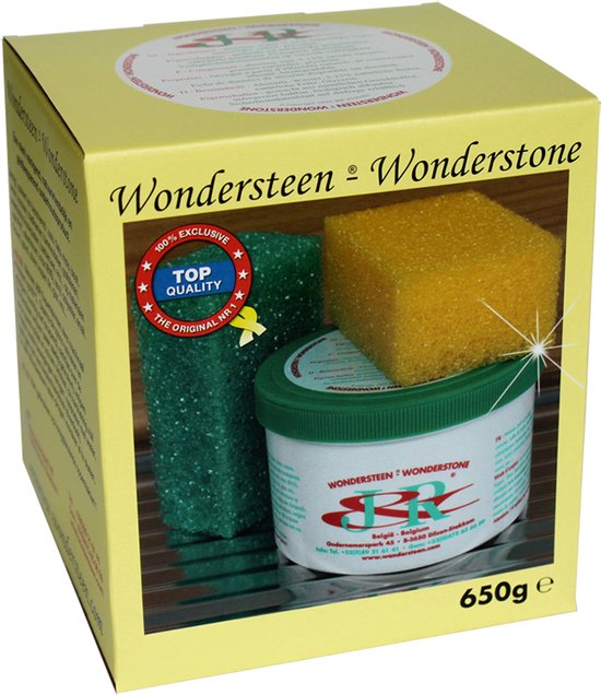 J&R Wondersteen - natuurvriendelijk onderhoudsproduct - 650 gram