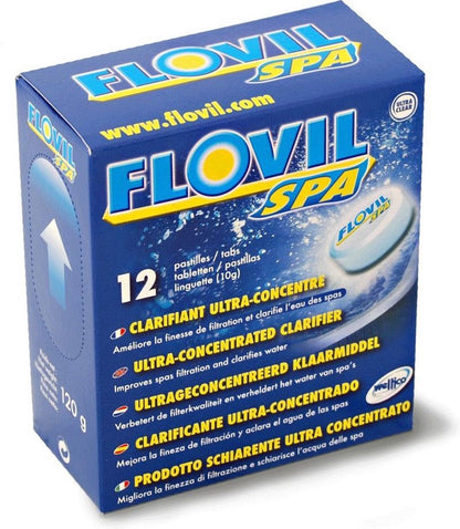 Vlokkingsmiddel voor Spa - Flovil Spa - 12 tabletten