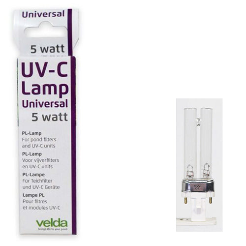 Velda UV-C PL Lamp - Verkrijgbaar in 5-7-9-11-13-18-36-55 Watt