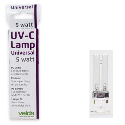 Velda UV-C PL Lamp - Verkrijgbaar in 5-7-9-11-13-18-36-55 Watt