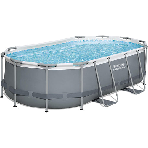 Bestway Steel Pro MAX Bovengrondse Zwembadset 4,27 m x 2,50 m x 1,00 m
