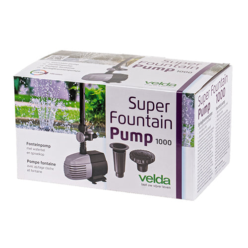 Velda Super Fountain Pump - Fontein Pomp - Verkrijgbaar in 400-800-1000-2000-3000-4000 l/h